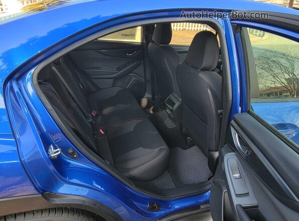 JF1VBAH61P8802119 2023 SUBARU WRX Blue Вид салону спереду