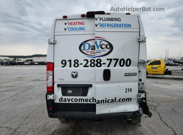 3C6LRVDG6RE115012 2024 RAM PROMASTER White Front interior view