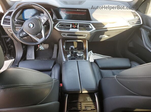 5UXCR6C01P9P19652 2023 BMW X5 Black Vista del cuadro de instrumentos