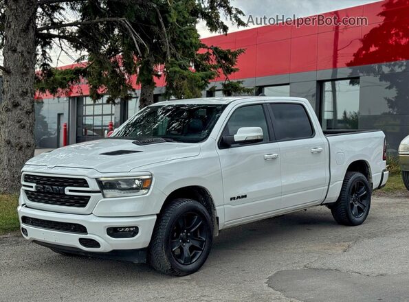 1C6SRFVT8NN110008 2022 RAM 1500 White Tył lewy