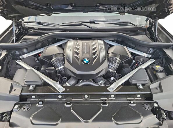 5UXCX6C00N9J07221 2022 BMW X7 Black წინა პანელის ხედი