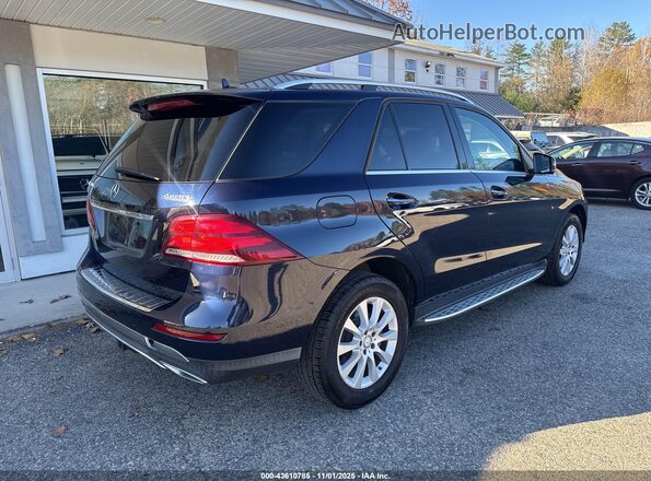 4JGDA0EB0GA799559 2016 MERCEDES-BENZ GLE 300D Blue Задня права чверть