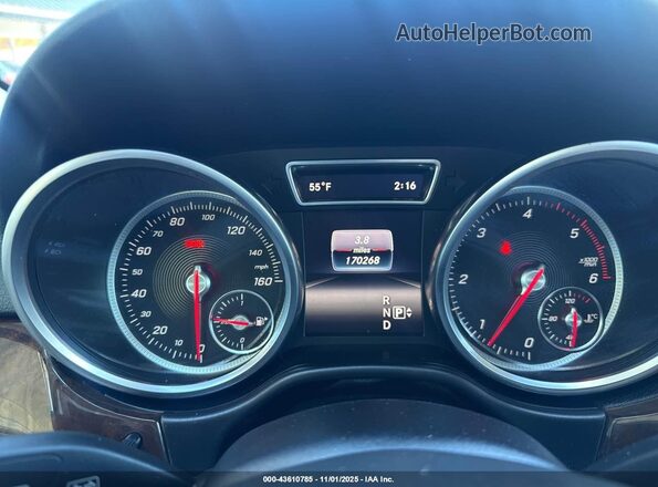 4JGDA0EB0GA799559 2016 MERCEDES-BENZ GLE 300D Blue Вид задніх сидінь