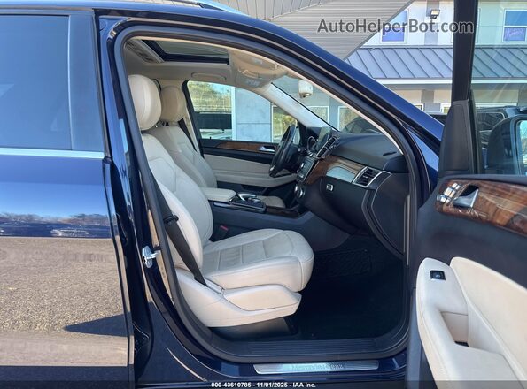 4JGDA0EB0GA799559 2016 MERCEDES-BENZ GLE 300D Blue Вид салону спереду