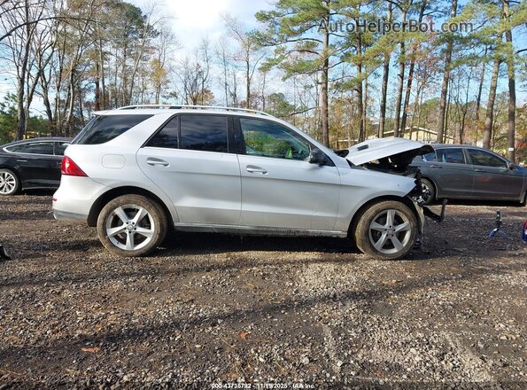 4JGDA0EBXGA742544 2016 MERCEDES-BENZ GLE 300D Silver Вид задньої частини салону