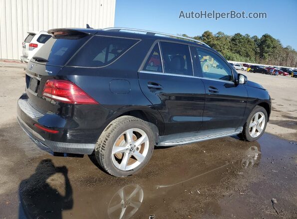 4JGDA5HB0JB159085 2018 MERCEDES-BENZ GLE Черный Задняя правая четверть