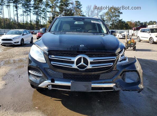 4JGDA5HB0JB159085 2018 MERCEDES-BENZ GLE Черный Вид спереди