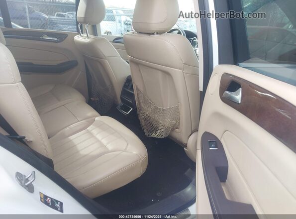 4JGDA5HB4GA693138 2016 MERCEDES-BENZ GLE 350 4MATIC White Widok naklejki z numerem VIN