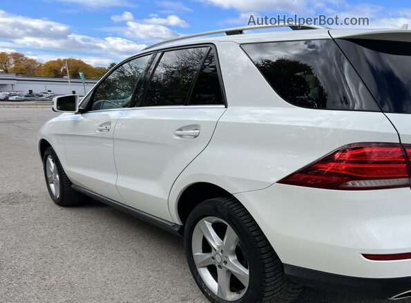 4JGDA5HB5GA758904 2016 MERCEDES-BENZ GLE White 