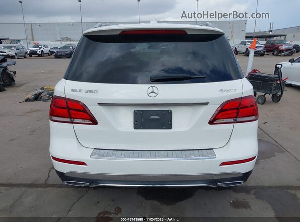 4JGDA5HB5HA968307 2017 MERCEDES-BENZ GLE 350 White 