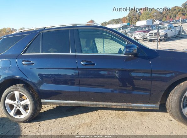 4JGDA5HB7JB024069 2018 MERCEDES-BENZ GLE 350 Dark Blue Rear interior view