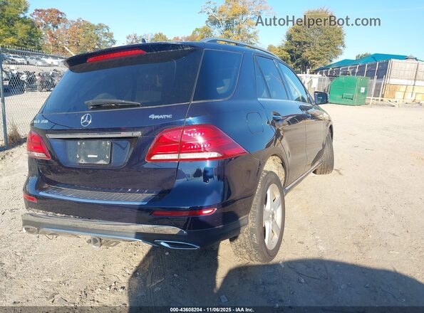 4JGDA5HB7JB024069 2018 MERCEDES-BENZ GLE 350 Dark Blue Rear right