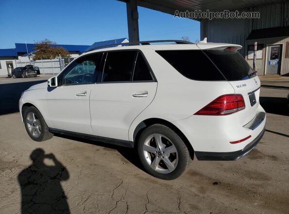 4JGDA5HB9HA959366 2017 MERCEDES-BENZ GLE White Trasero izquierdo