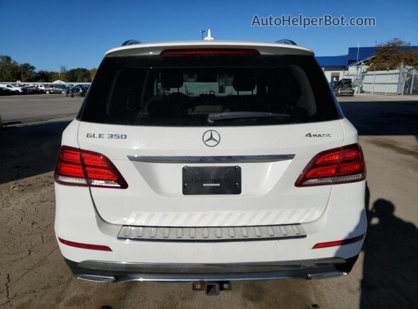 4JGDA5HB9HA959366 2017 MERCEDES-BENZ GLE White Vista trasera