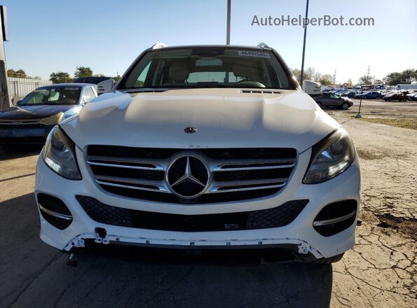 4JGDA5HB9HA959366 2017 MERCEDES-BENZ GLE White Vista frontal