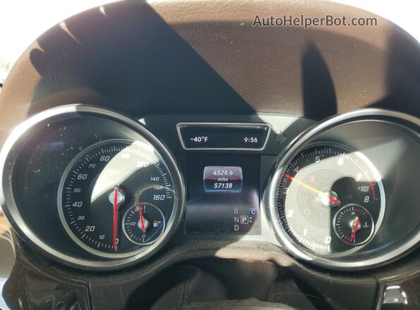 4JGDA5HB9HA959366 2017 MERCEDES-BENZ GLE White Vista del cuadro de instrumentos