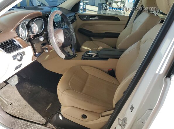 4JGDA5HB9HA959366 2017 MERCEDES-BENZ GLE White Vista interior delantera
