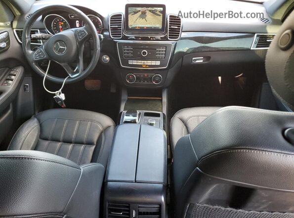 4JGDA5JB2HA828998 2017 MERCEDES-BENZ GLE Charcoal Vista del salpicadero