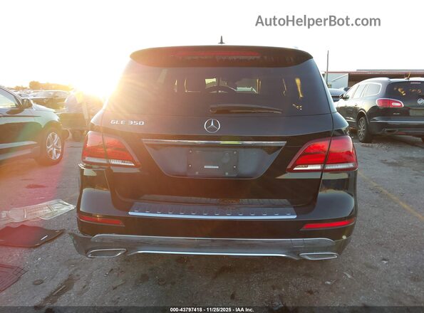 4JGDA5JB3JB187926 2018 MERCEDES-BENZ GLE 350 Черный 