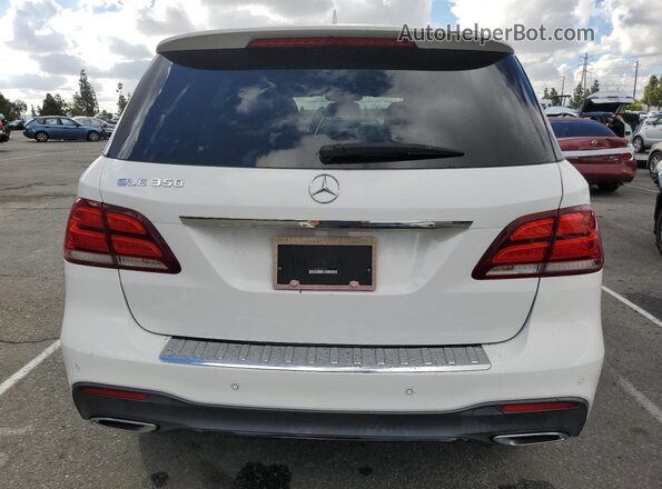 4JGDA5JB8HA949079 2017 MERCEDES-BENZ GLE White Vista trasera