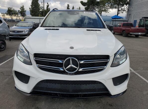 4JGDA5JB8HA949079 2017 MERCEDES-BENZ GLE White Vista frontal