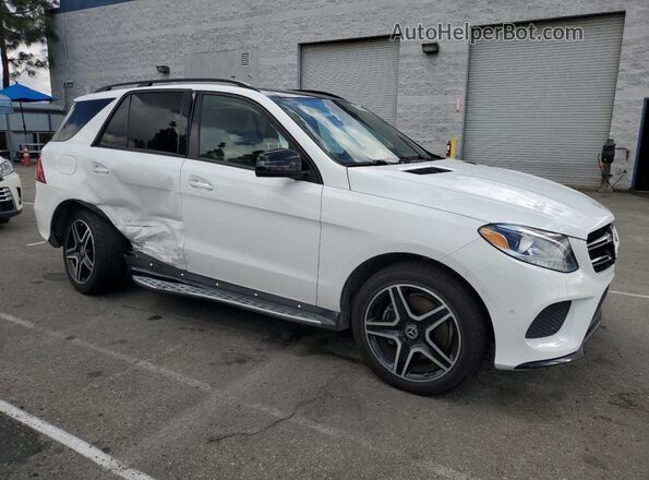 4JGDA5JB8HA949079 2017 MERCEDES-BENZ GLE White Delantero derecho