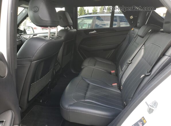 4JGDA5JB8HA949079 2017 MERCEDES-BENZ GLE White Vista interior trasera