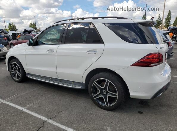 4JGDA5JB8HA949079 2017 MERCEDES-BENZ GLE White Trasero izquierdo