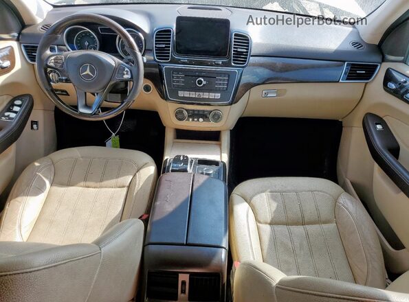 4JGDA5JB9GA784528 2016 MERCEDES-BENZ GLE White წინა პანელის ხედი