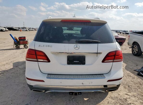 4JGDA5JB9GA784528 2016 MERCEDES-BENZ GLE White უკანა ხედი