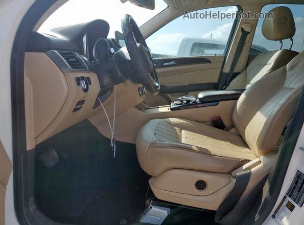 4JGDA5JB9GA784528 2016 MERCEDES-BENZ GLE White წინა სალონის ხედი