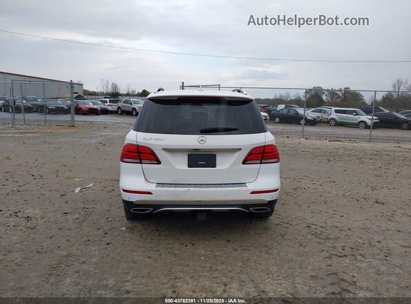 4JGDA5JBXHA889547 2017 MERCEDES-BENZ GLE 350 White 