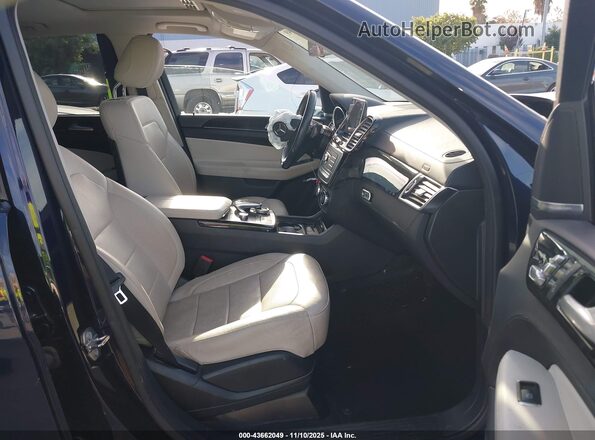 4JGDA6DBXJB063007 2018 MERCEDES-BENZ GLE 550E PLUG-IN HYBRID Blue წინა სალონის ხედი