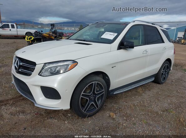 4JGDA6EB2JB028833 2018 MERCEDES-BENZ AMG GLE 43 Белый Передняя левая четверть