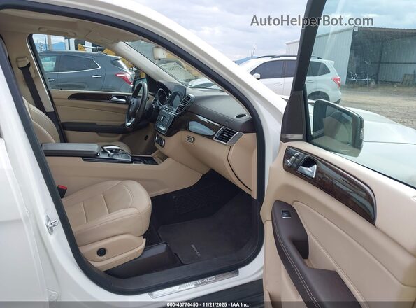 4JGDA6EB2JB028833 2018 MERCEDES-BENZ AMG GLE 43 Белый Вид салона спереди