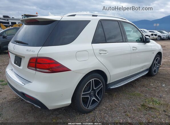 4JGDA6EB2JB028833 2018 MERCEDES-BENZ AMG GLE 43 Белый Задняя правая четверть