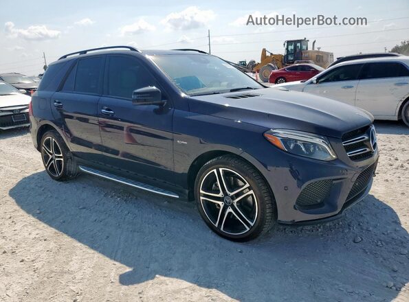 4JGDA6EB5KB197312 2019 MERCEDES-BENZ GLE Blue წინა მარჯვენა