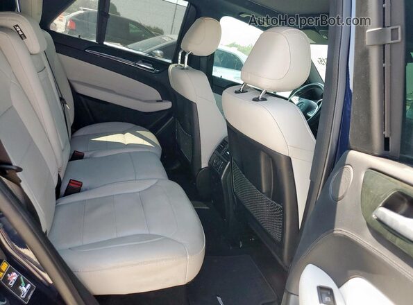 4JGDA6EB5KB197312 2019 MERCEDES-BENZ GLE Blue უკანა სალონის ხედი