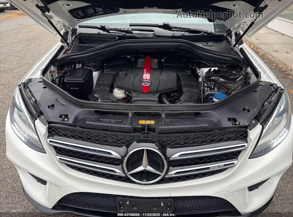 4JGDA6EB6JB072804 2018 MERCEDES-BENZ AMG GLE 43 White Հետևի տեսք