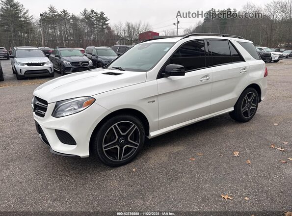 4JGDA6EB6JB072804 2018 MERCEDES-BENZ AMG GLE 43 White Առջևի ձախ երեք քառորդ տեսարան
