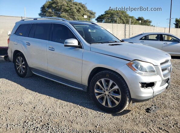 4JGDF6EE0GA640829 2016 MERCEDES-BENZ GL-CLASS Silver Передня права чверть