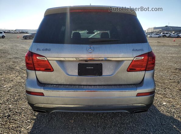 4JGDF6EE0GA640829 2016 MERCEDES-BENZ GL-CLASS Silver Вид ззаду