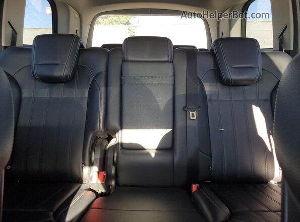 4JGDF6EE0GA640829 2016 MERCEDES-BENZ GL-CLASS Silver Вид задніх сидінь
