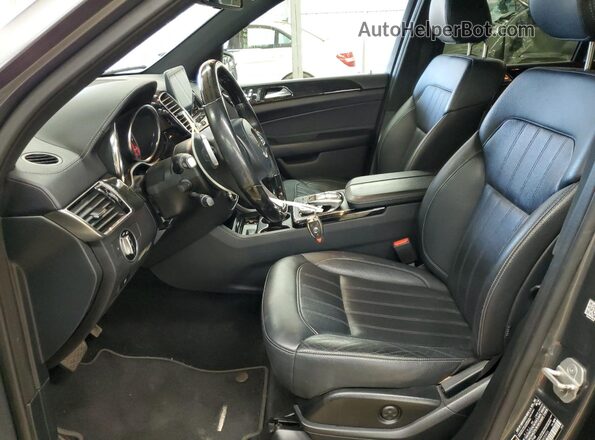 4JGDF6EE0HA830406 2017 MERCEDES-BENZ GLS Серый Вид салона спереди