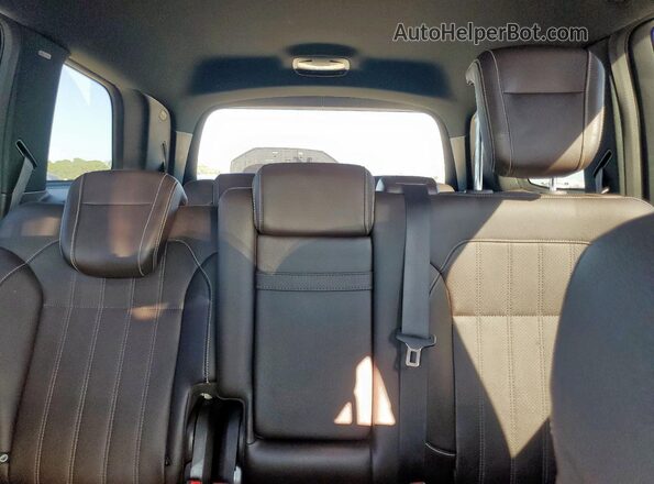 4JGDF6EE0KB185631 2019 MERCEDES-BENZ GLS Black Vista de los asientos traseros