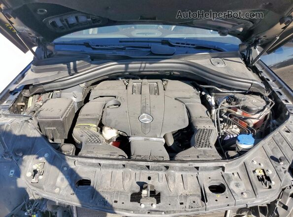 4JGDF6EE0KB185631 2019 MERCEDES-BENZ GLS Black Vista del compartimento del motor