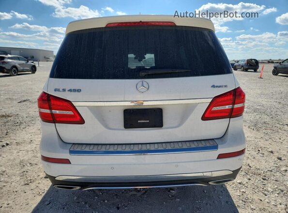 4JGDF6EE0KB224394 2019 MERCEDES-BENZ GLS White Вид ззаду
