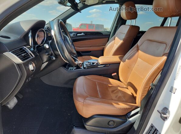 4JGDF6EE0KB224394 2019 MERCEDES-BENZ GLS White Вид салону спереду