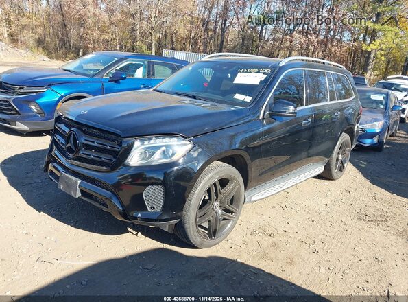4JGDF6EE0KB230521 2019 MERCEDES-BENZ GLS 450 Black Vista tres cuartos delantera izquierda