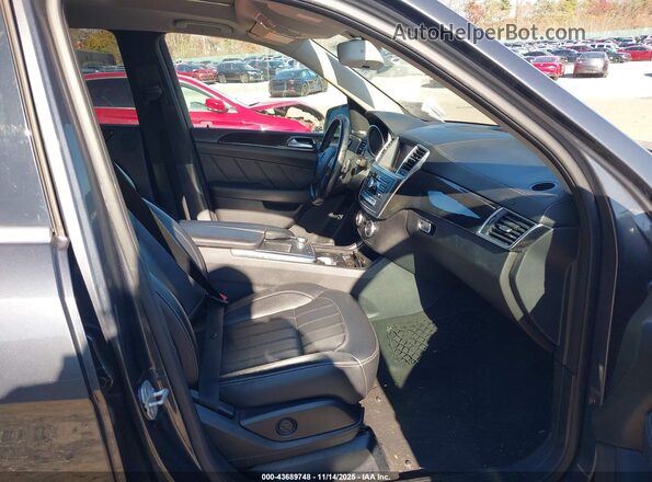 4JGDF6EE1GA634733 2016 MERCEDES-BENZ GL 450 Gray Вид салону спереду